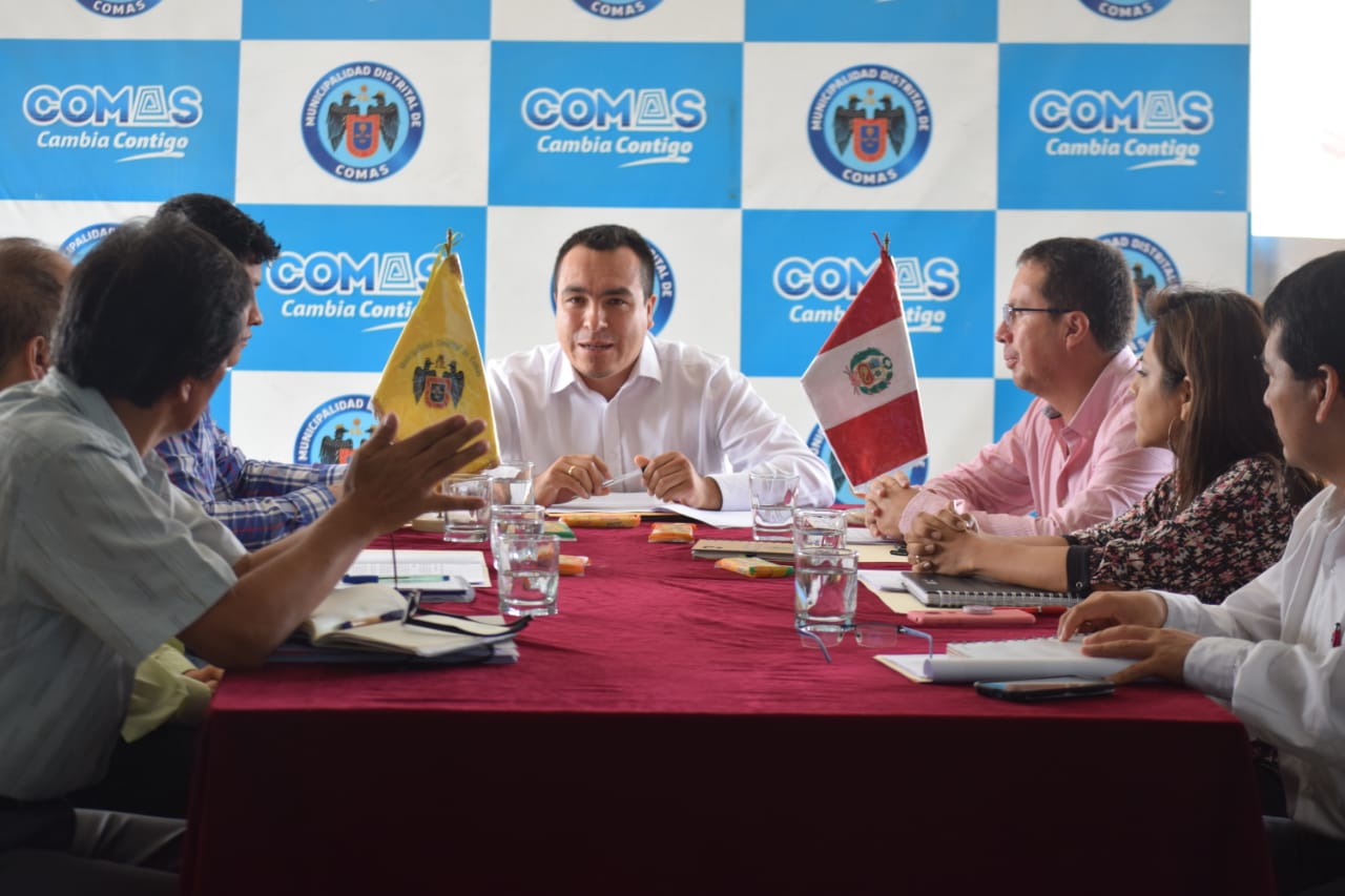 Municipalidad distrital de Comas instaló Comité de Seguimiento de Inversión Pública